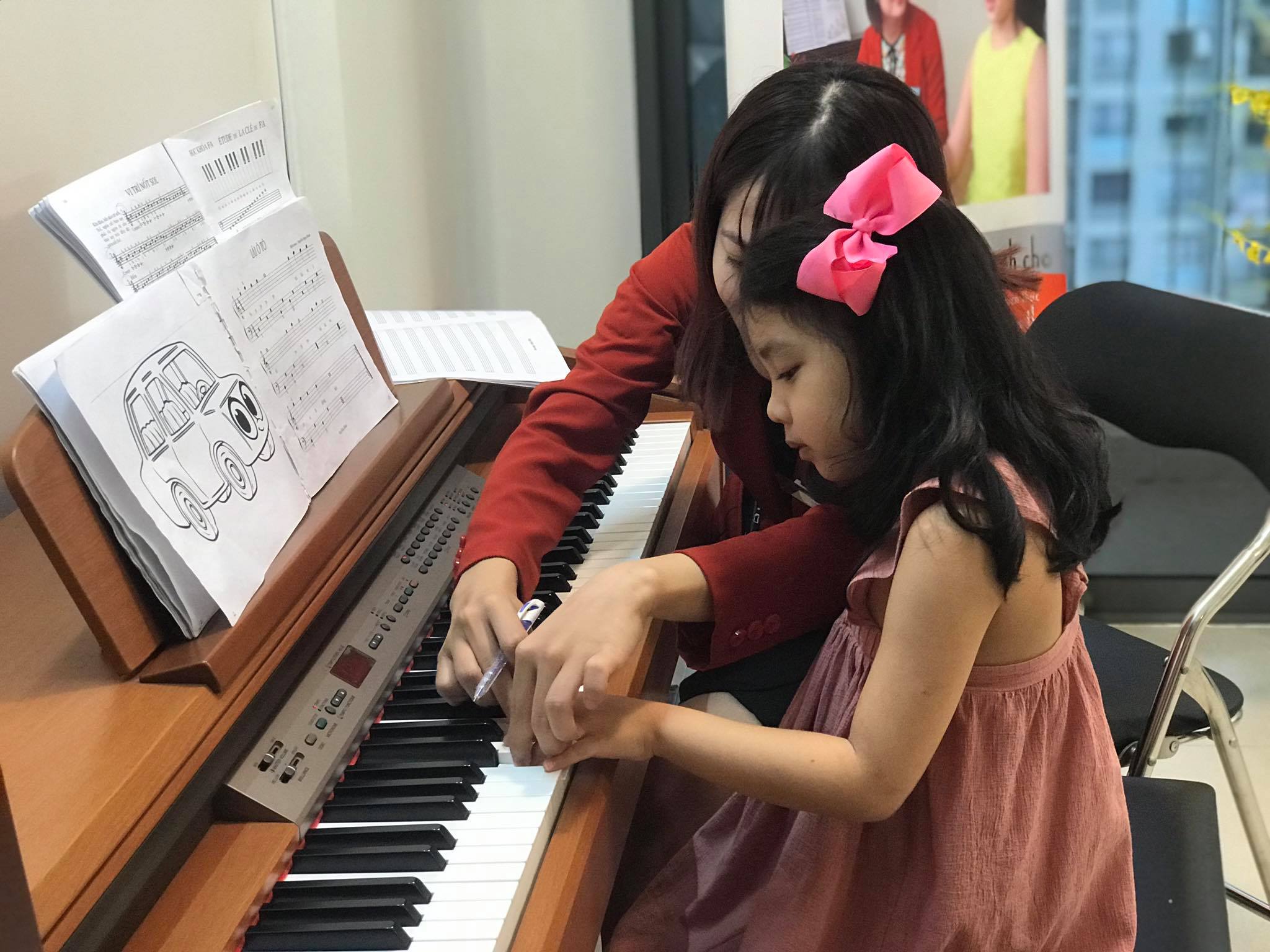 học piano cho bé