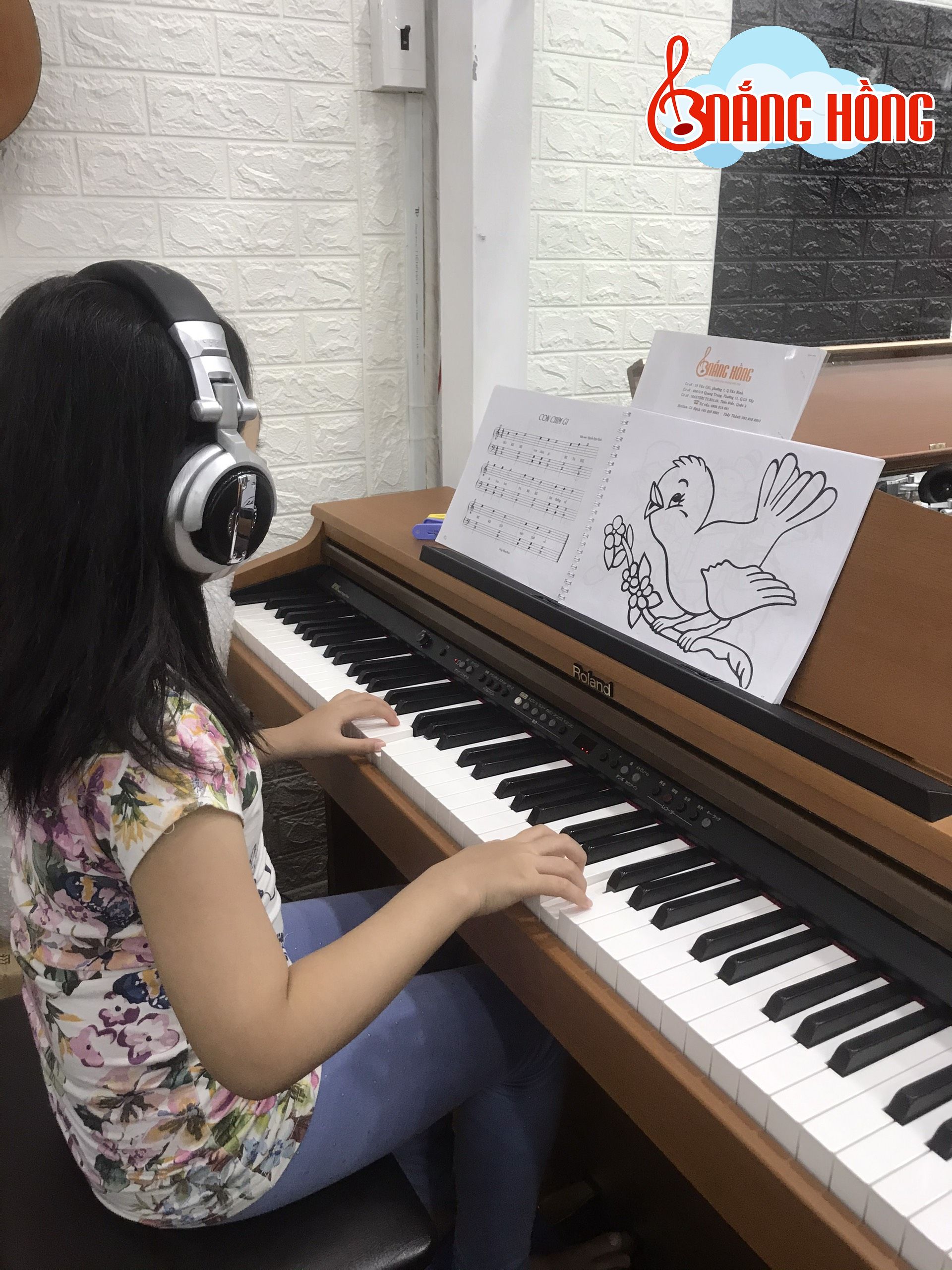 Học viên Nắng Hồng Music tại cơ sở Tân Bình