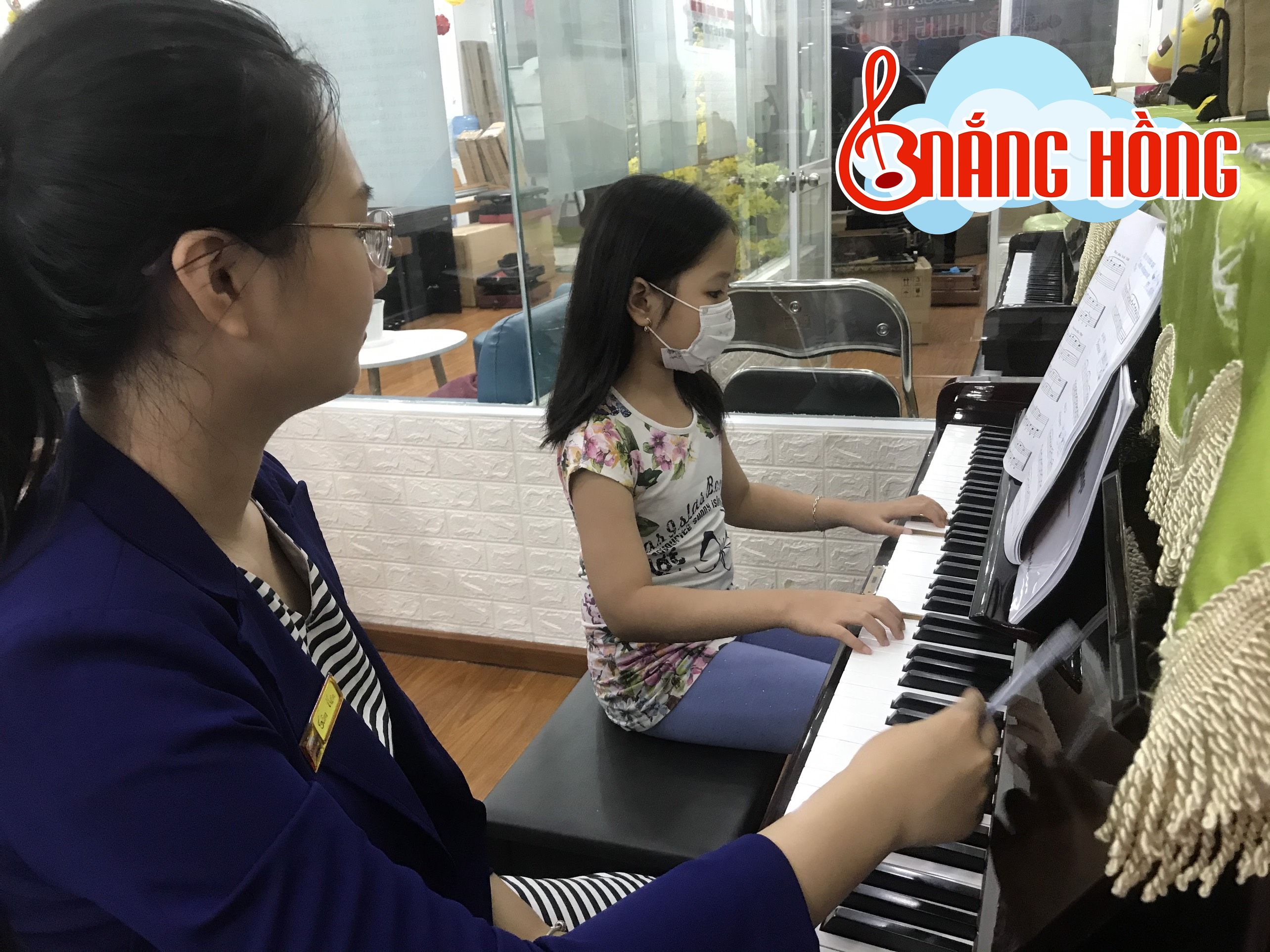 lớp học piano tại cơ sở Tân Bình