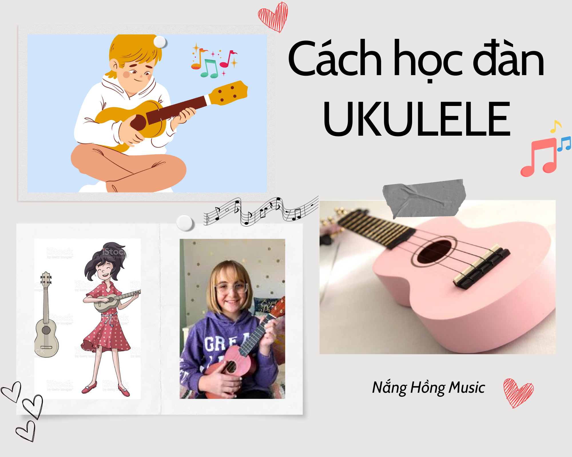 Cách học đàn ukulele