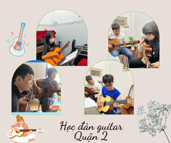 Học đàn guitar quận 2