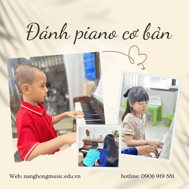 đánh piano cơ bản