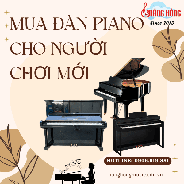 Mua đàn piano cho người chơi mới