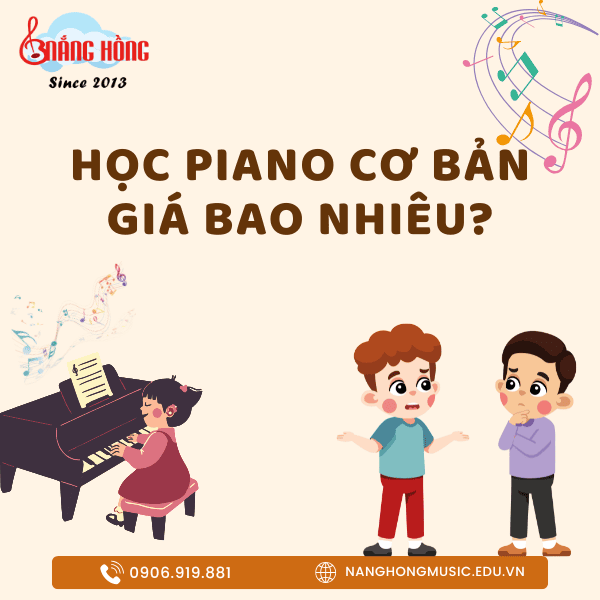 học piano cơ bản giá bao nhiêu