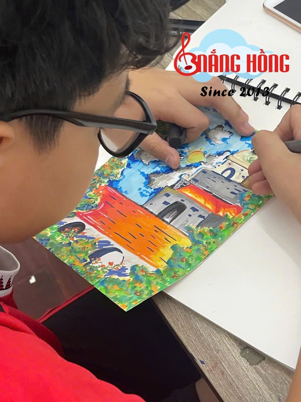Lớp vẽ thiếu nhi