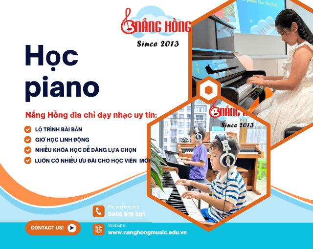 học piano