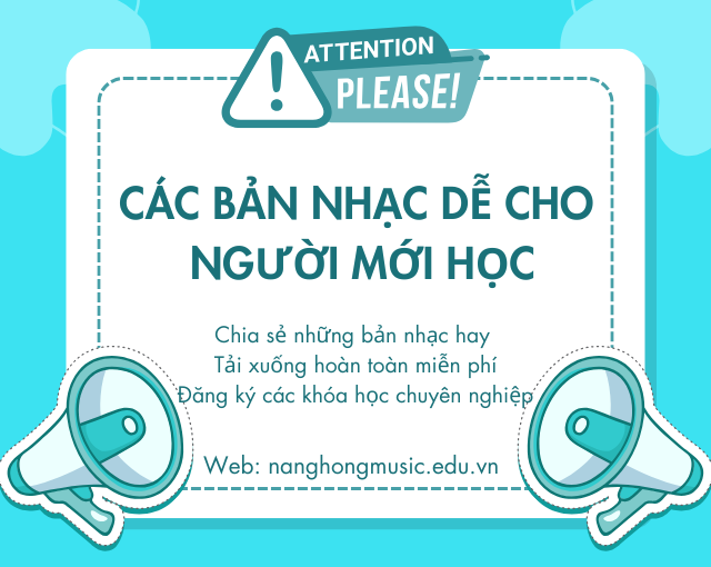 Các bản nhạc dễ cho người mới học