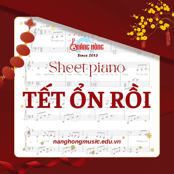 SHEET PIANO TẾT ỔN RỒI
