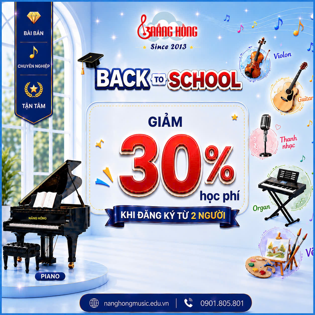 ưu đãi BACK TO SCHOOL