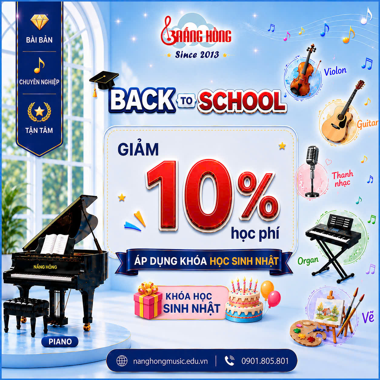 ưu đãi BACK TO SCHOOL