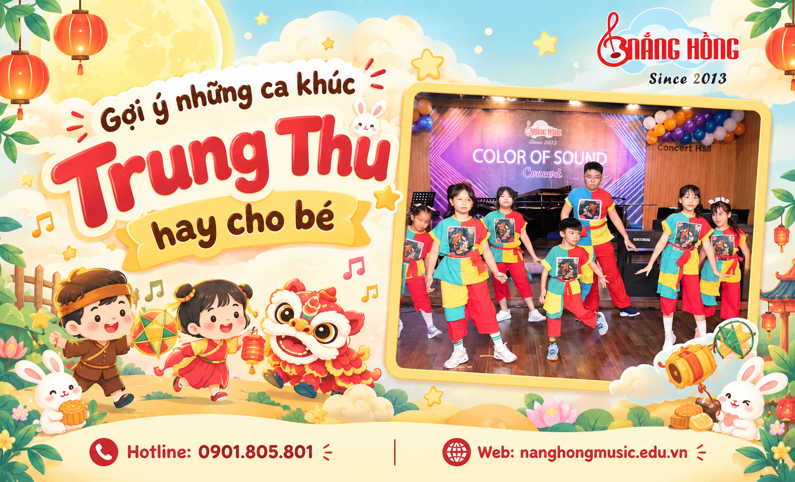 Ca khúc Trung Thu hay cho bé