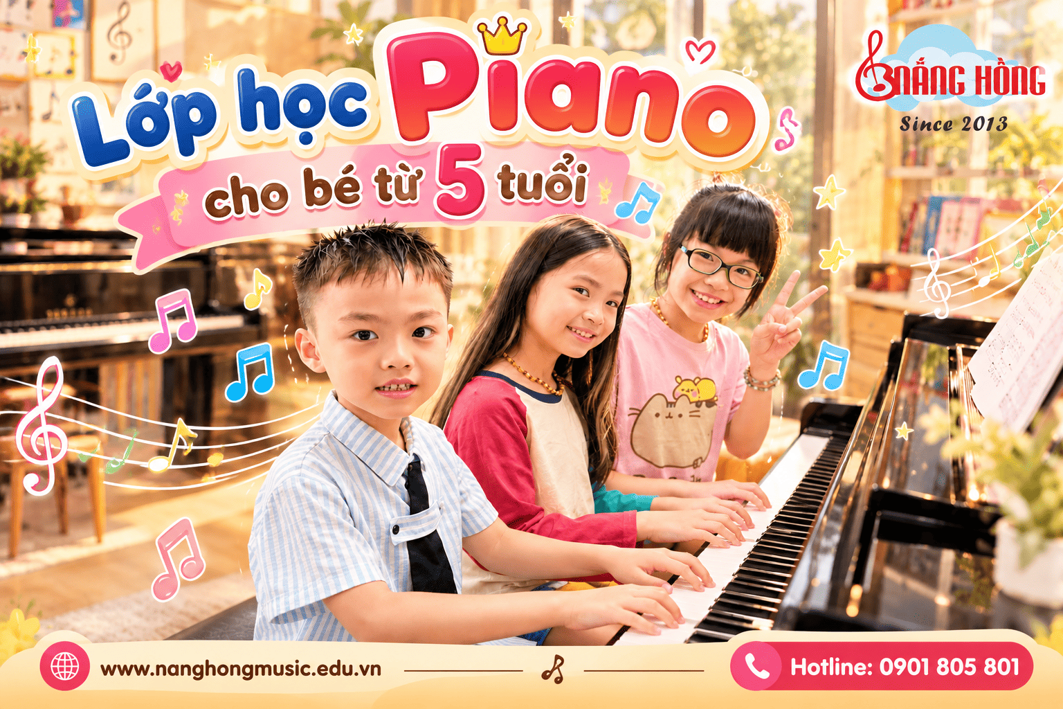 Lớp Học Piano Nắng Hồng Cho Bé (1)