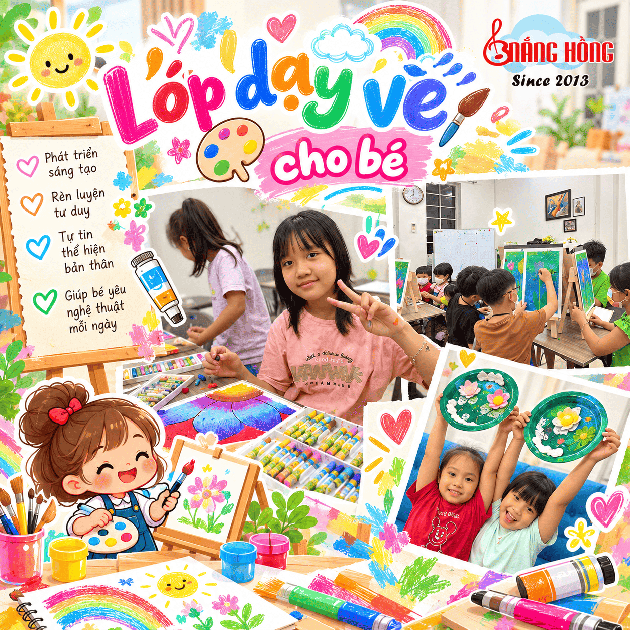 Lớp Dạy Vẽ Cho Bé